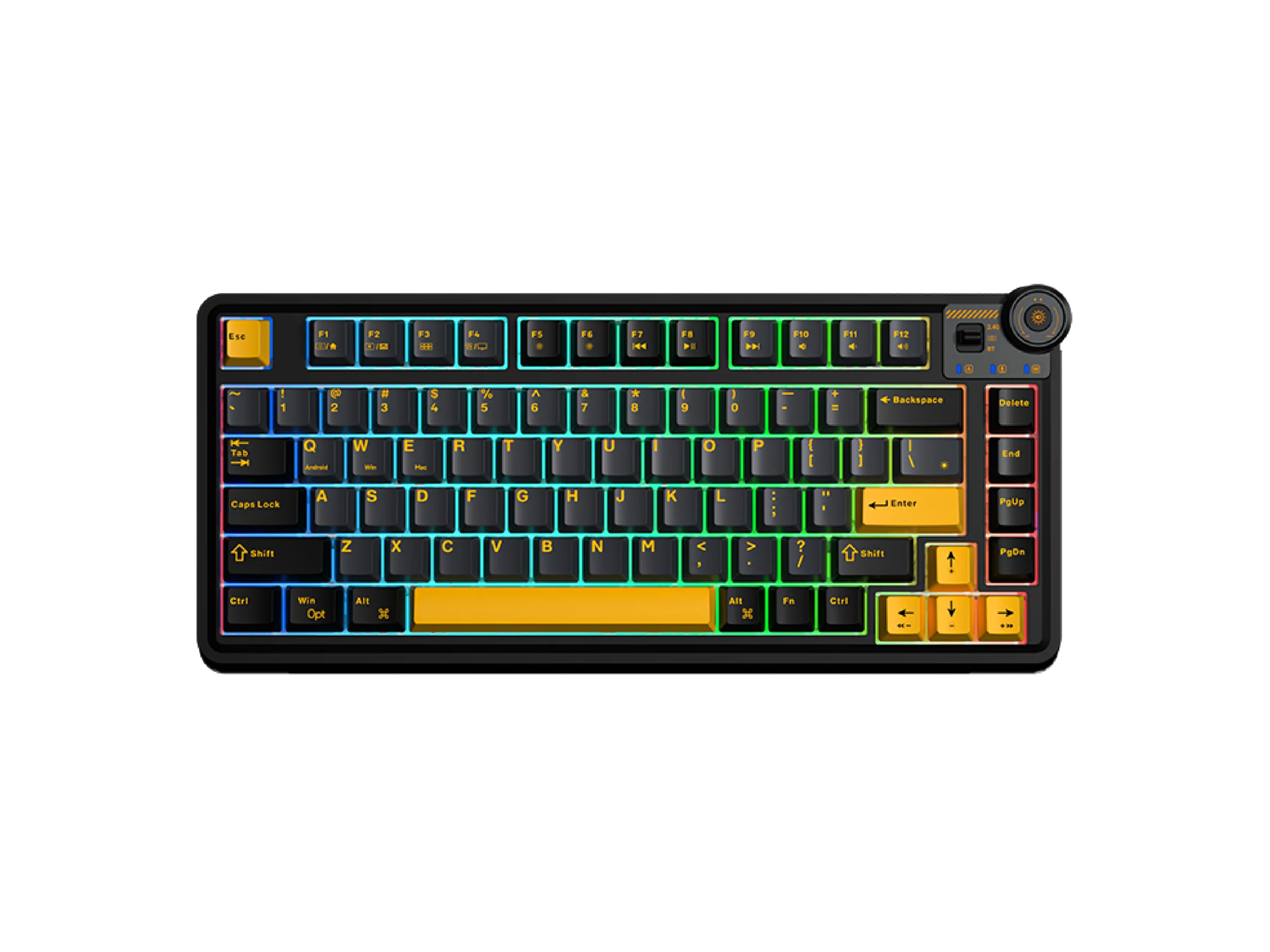 AULA-AU75 Gasket 3 in 1 Mechanical Keyboard