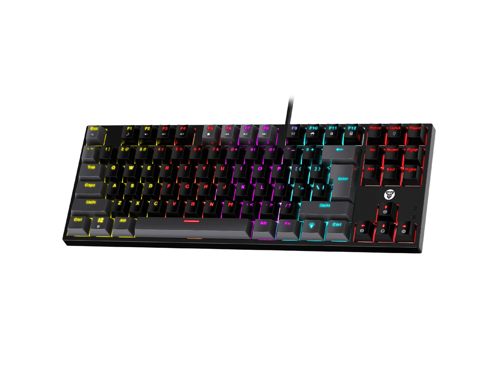 FMK876V2A87B FANTECH MK876V2 ATOM87 RGB MECHANICAL KEYBOARD SUMI EDITION - Image 1