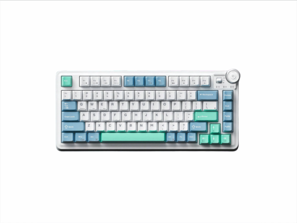 Lingbao MK75 Tri-Mode Wireless RGB Mechanical Keyboard