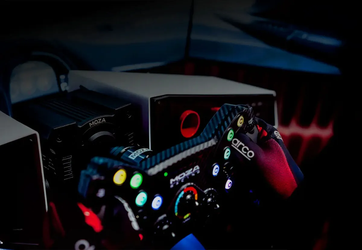 Hall Sensor Magnetic Paddle with Dual Clutch MOZA KS steering wheel