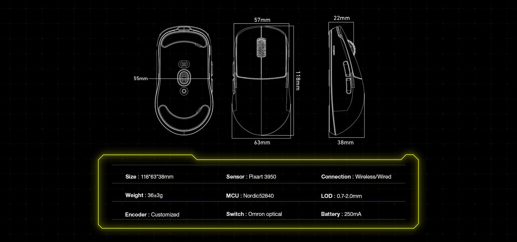 Scyrox V8 Wireless Gaming Mouse