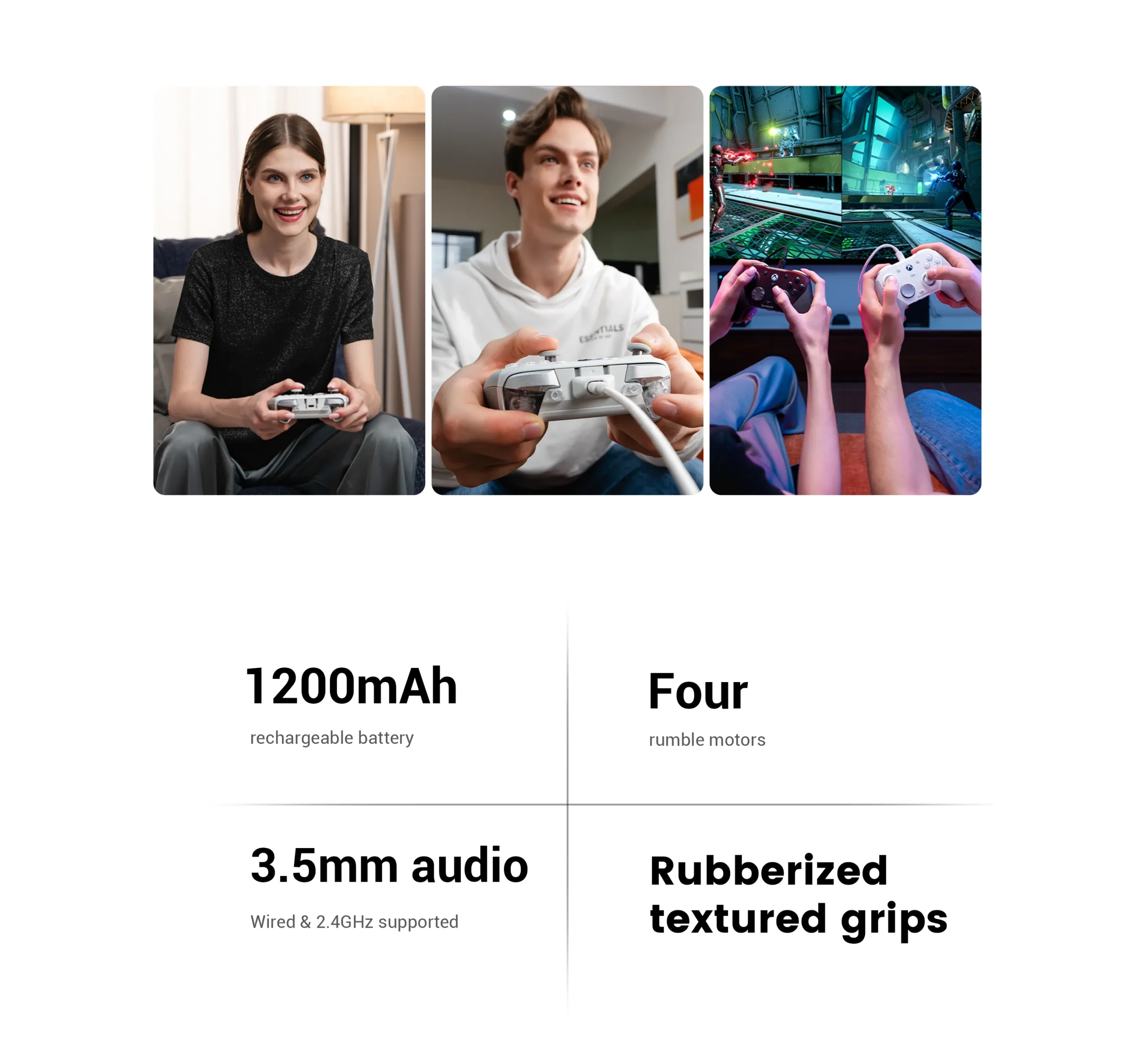 GameSir G7 Pro Tri-Mode Xbox Wired, PC & Mobile Wireless Controller