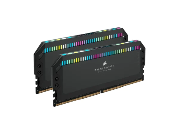 CORSAIR DOMINATOR® PLATINUM RGB 32GB (2x16GB) DDR5 Desktop RAM 7200MHz C34 Memory Kit