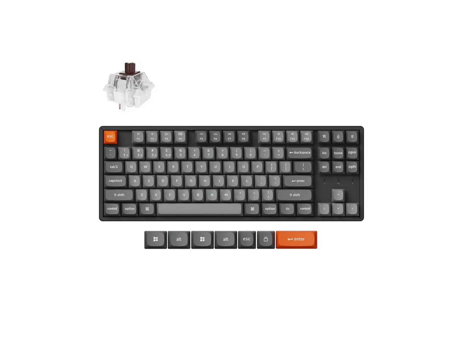 keychron-b8.webp Keychron K8 Max Tri-mode Mechanical Keyboard - Image 1